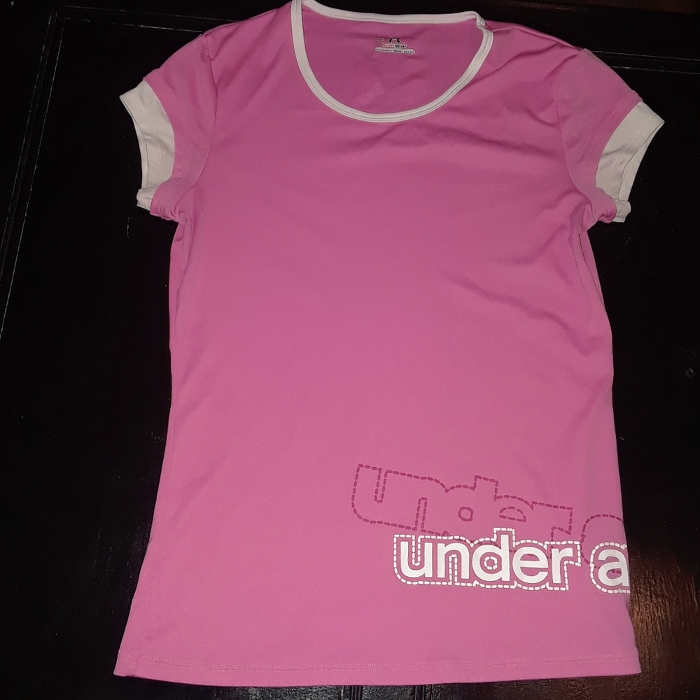Under Armour Pink T-Shirt